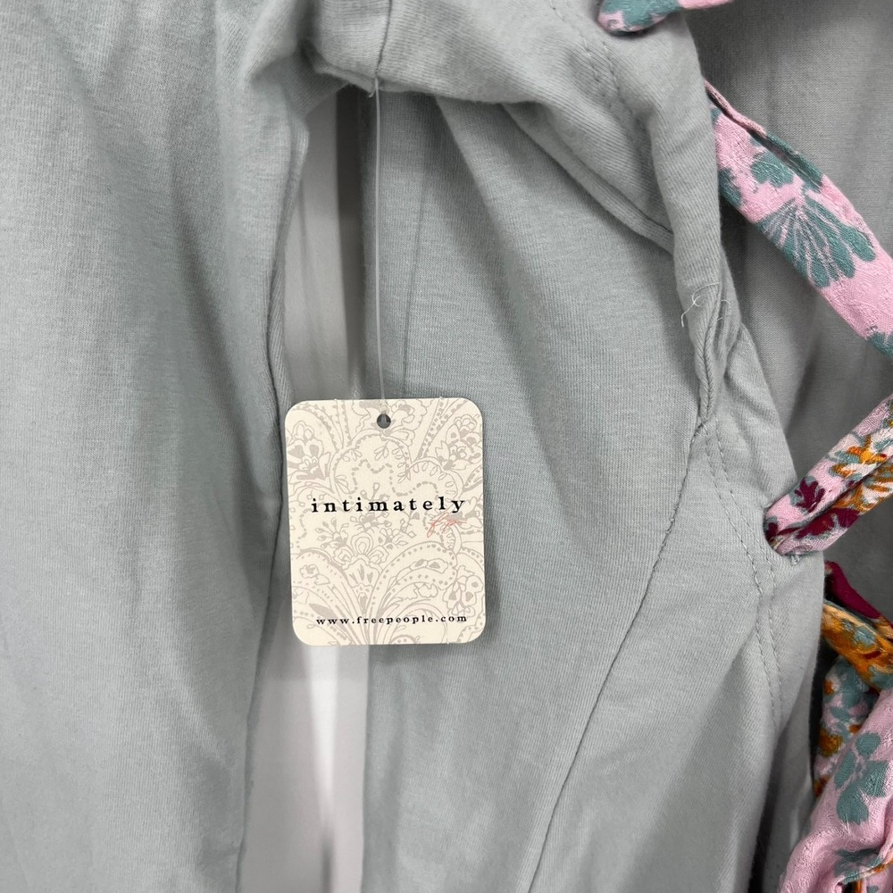 Intimately Free People Mercury Straps In The Back Bodysuit Women's XL Gray New - Picture 8 of 10